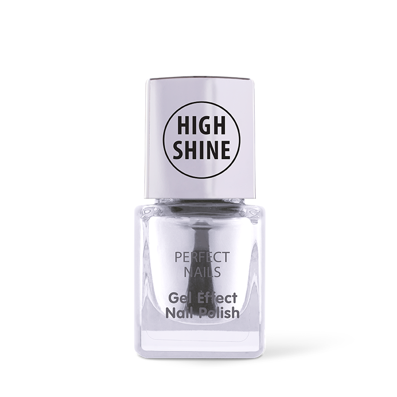 High Shine Transparent Top Coat for Nail Polish - 7ml Base & Top Coats and  Gels - Perfect Nails Company