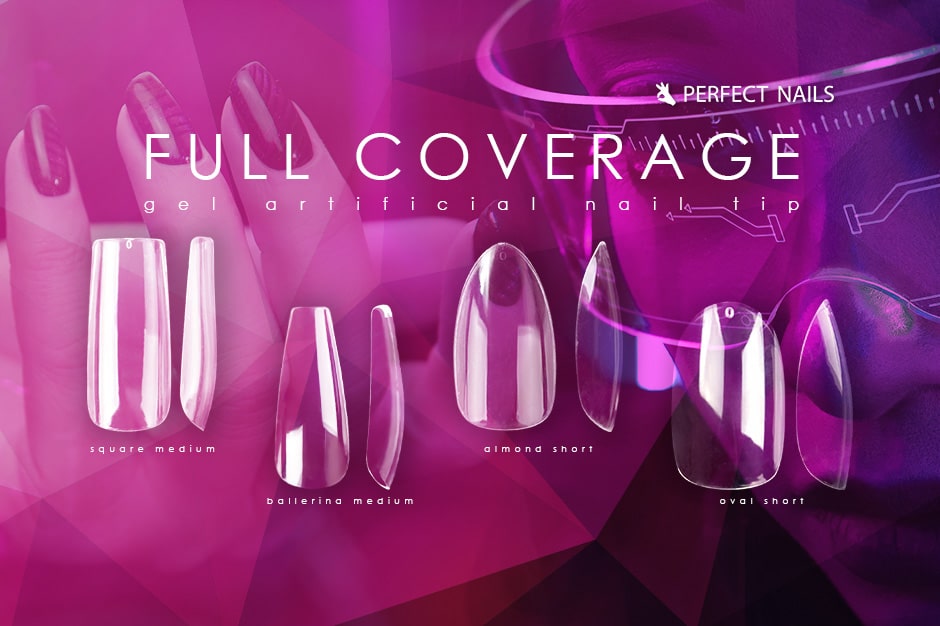 Full Coverage Gel Artificial Nail Tip