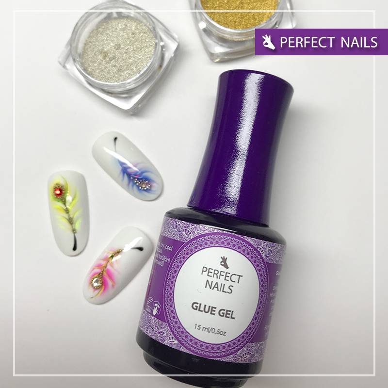 Makartt Nail Art Foil Glue Gel with Flower and India | Ubuy