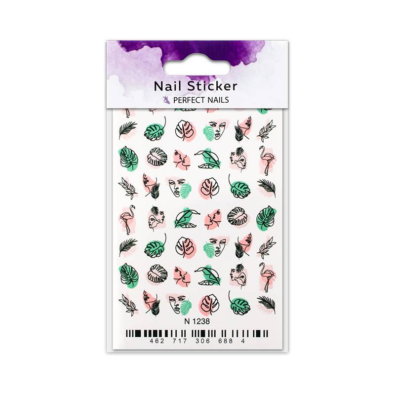 Amazon.com: Spring Nail Stickers for Nail Art Flowers Nail Decals Summer  Floral Leaf and Butterfly Design Self-Adhesive Stickers with Black Line Nail  Decorations for Women Girls DIY Nail Accessories 6 Sheets :