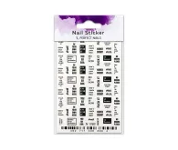 Nail Sticker - Script