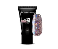 Shimmer AcrylGel Prime în tub 15g - Pinky Flakes
