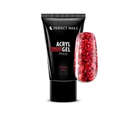 Shimmer AcrylGel Prime in Tube 15g - Glittery Red
