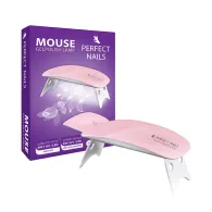 Műkörmös UV/LED Lámpa Gél Lakkozáshoz - Mouse