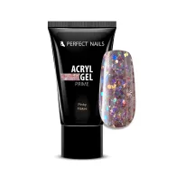 Shimmer AcrylGel Prime in Tube 15g - Pinky Flakes