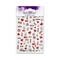 Nail Sticker - 3D I love you