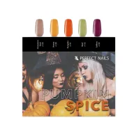 Color Chart - LacGel Plus Pumpkin Spice Gel Polish Collection
