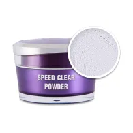 Műkörömépítő porcelánpor - Speed clear powder 5ml