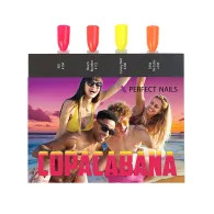 Color Chart - LacGel Copacabana Gel Polish Collection