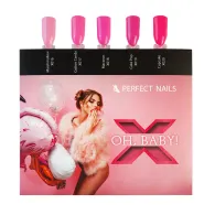 Color Chart - LacGel LaQ X Oh, Baby! Gel Polish Collection