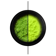 Körömdíszítő Thermo por - Zöld/Neon Sárga