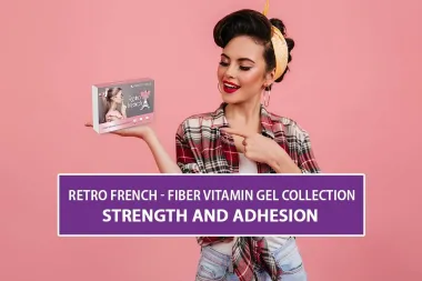 Retro French - Fiber Vitamin Gel Collection - Strength and adhesion