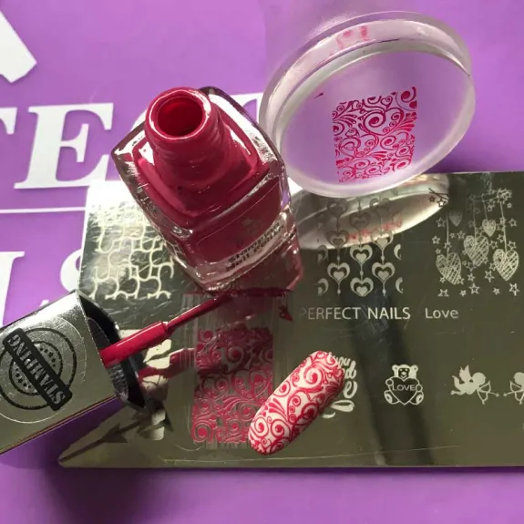 Stamping Nail Polish #003 - Pink