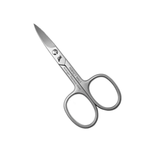Henbor Professional Manicure Extra Pointed Cuticle Scissors Perfect cutters  - Premium Quality Manicure Scissors for Precision Cut, Handcrafted in