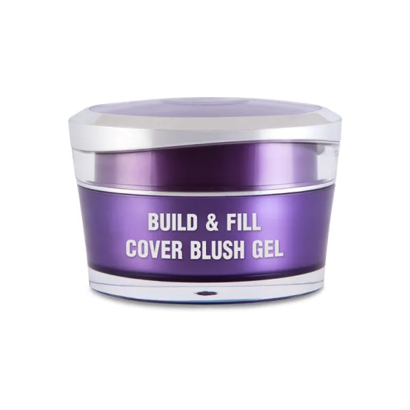Build&Fill Cover Gel Blush - Körömágyhosszabbító zselé 50ml