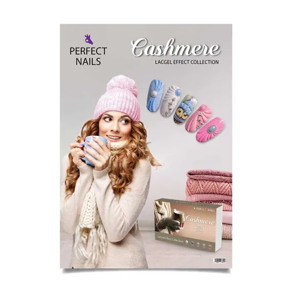 Perfect Nails Poster A2 - Cashmere LacGel Effect Gel Polish Collection