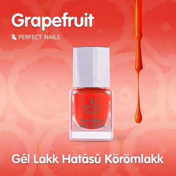 Gel Effect Nail Polish #012 - 7ml - Grapefruit