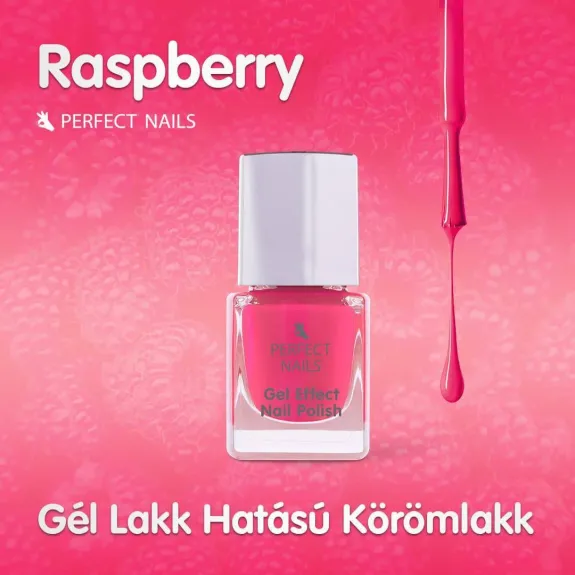 Gel Effect Nail Polish #013 - 7ml - Raspberry