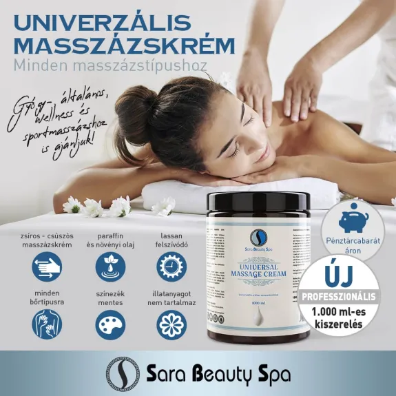 Massage Cream - Universal - 1000ml