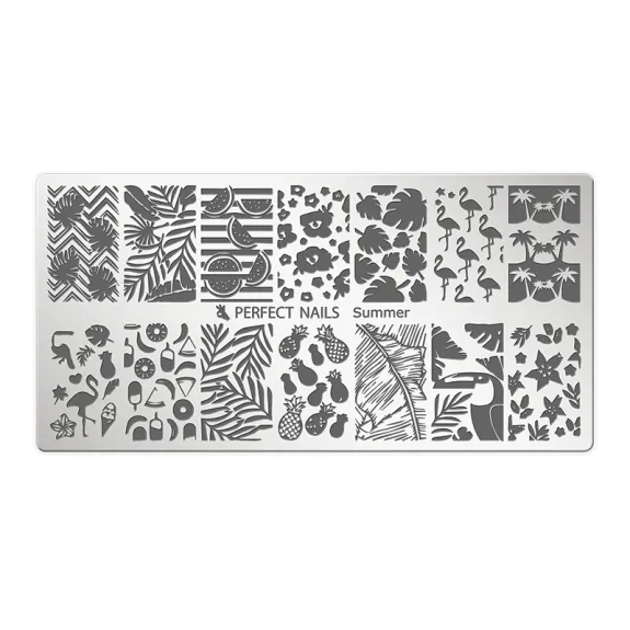 Stamping Plate - Summer