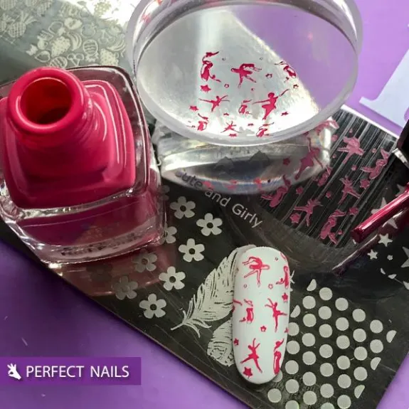 Stamping Plate - Cute & Girly