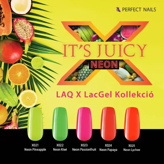 LacGel LaQ X - Este o colecție Juicy Gel Polish