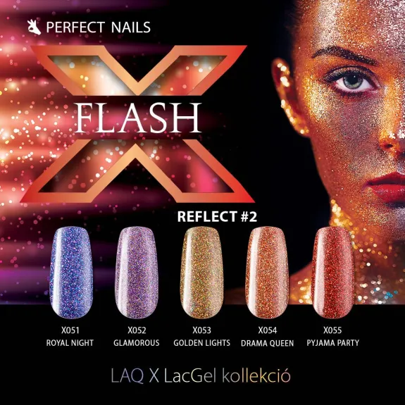 LacGel LaQ X - Flash Reflect #2 Gel Polish Collection