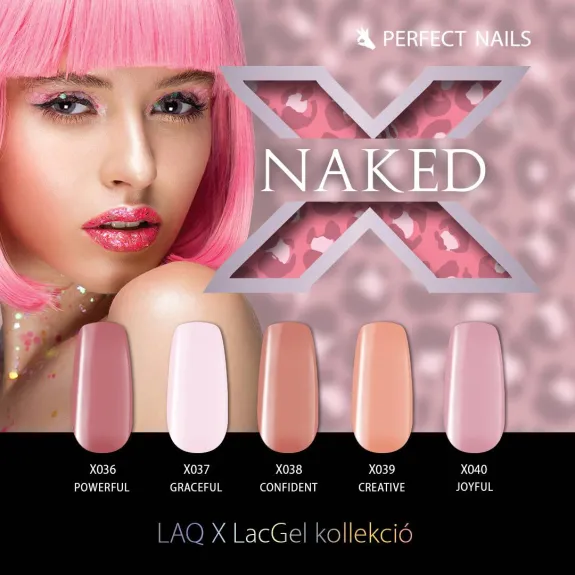 LacGel LaQ X - Naked Gel Polish Collection