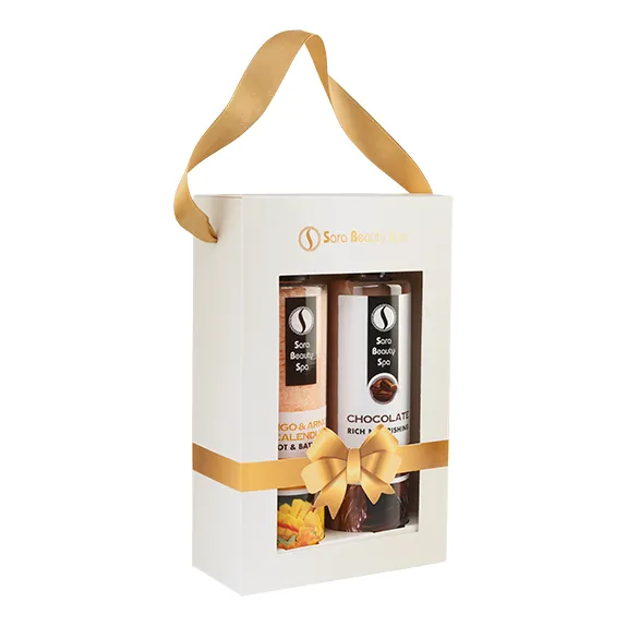 Chocholate Nourishing Cream and Mango - Arnica Foot & Bath Salt Gift Kit