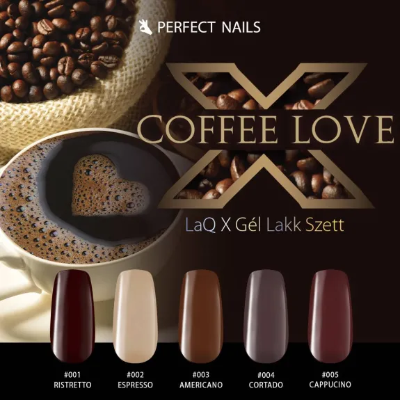 LacGel LAQ X - Coffee Love Gel Polish Collection