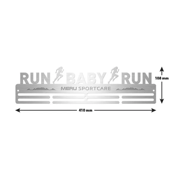 Medal Holder - Run Baby Run