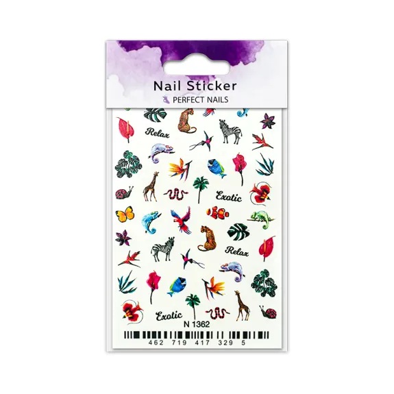 Nail Sticker - Exotic Life