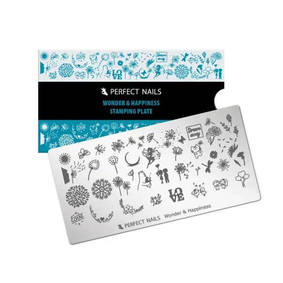 Stamping plate-Wonder & Happiness