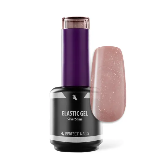 Gel elastic Glamour - 15 ml - Silver Shine