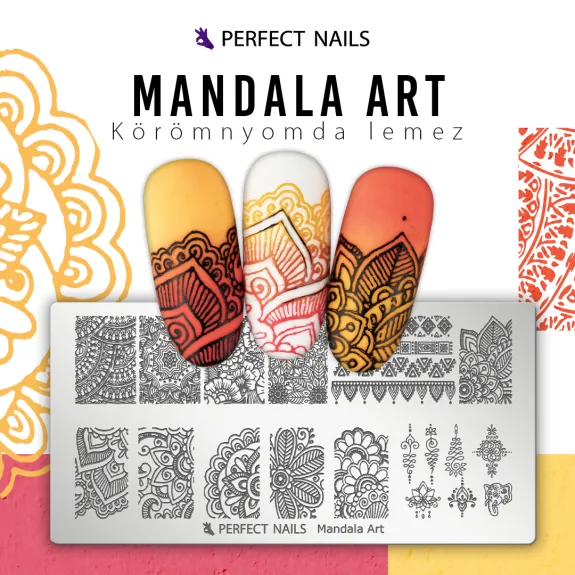 Placă de ștanțare - Mandala Art