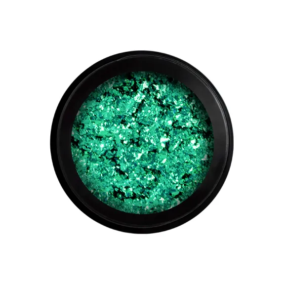 Metal Chrome Flakes - Green
