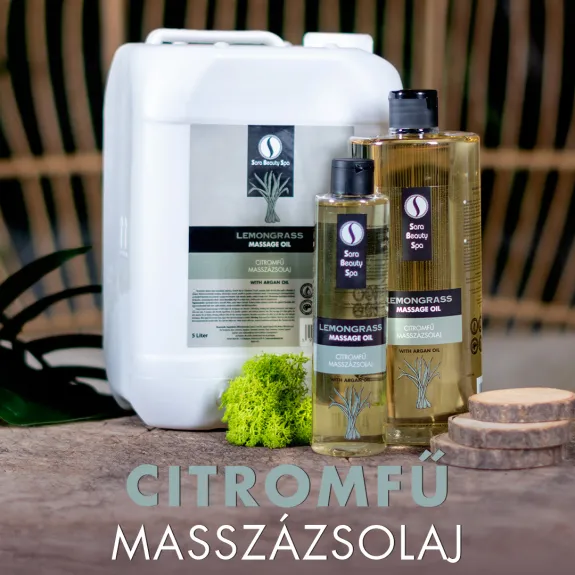 Massage Oil - Lemongrass with Argan Oil - 5000ml