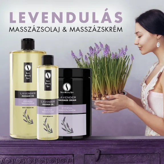 Massage Oil - Lavender - 250ml
