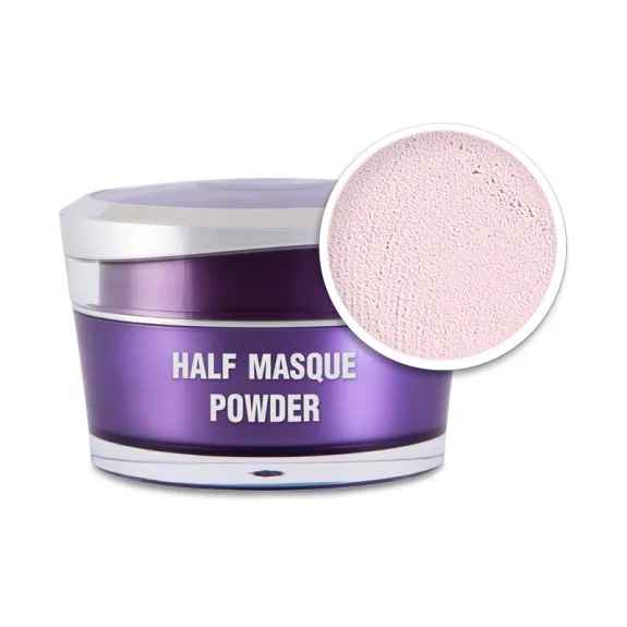 Műkörömépítő porcelánpor - Half Masque powder 15 ml