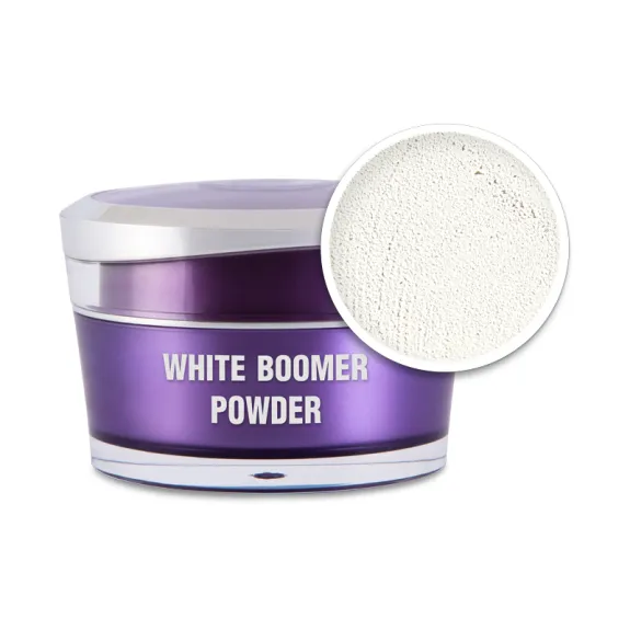 Műkörömépítő porcelánpor - White Boomer Powder 30ml