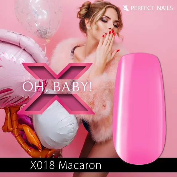 LacGel LaQ X Gel Polish 8ml - Macaron X018 - Oh, Baby!