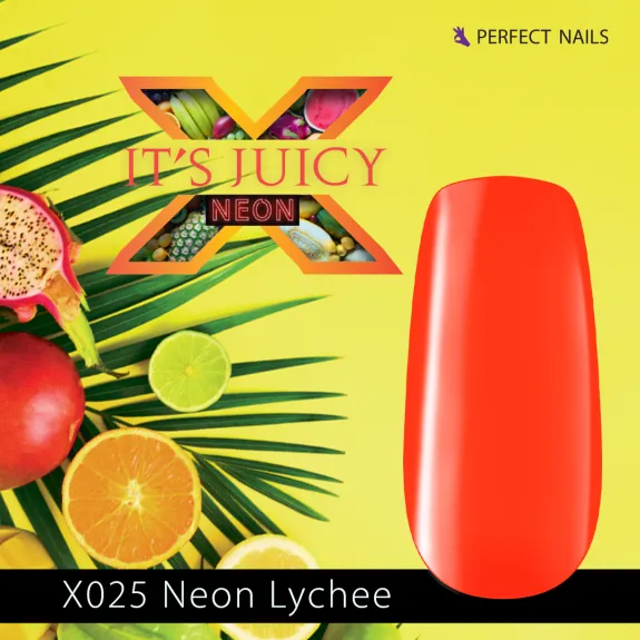 LacGel LaQ X Gel Polish 8ml - Neon Lychee X025 - It's Juicy