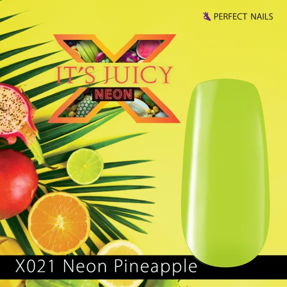 LacGel LaQ X Gel Polish 8ml - Neon Pineapple X021 - Este suculent