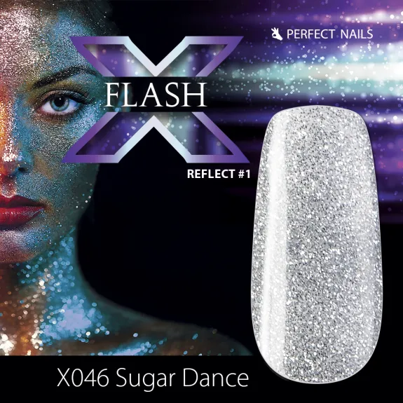 LacGel LaQ X Gel Polish 8ml - Sugar Dance X046 - Flash Reflect #1