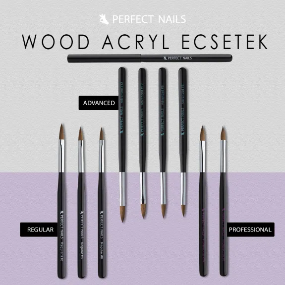 Wood Acryl Brush - Regular #6
