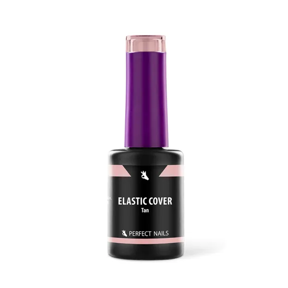 Elastic Cover Base Gel 8ml - Tan - with Brush