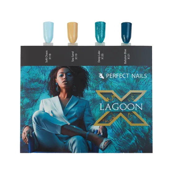 Color Chart - LaQ X Lagoon Gel Polish Collection