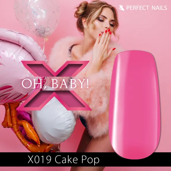 LacGel LaQ X Gel Polish 4ml - Cake Pop X019 - Oh, Baby!