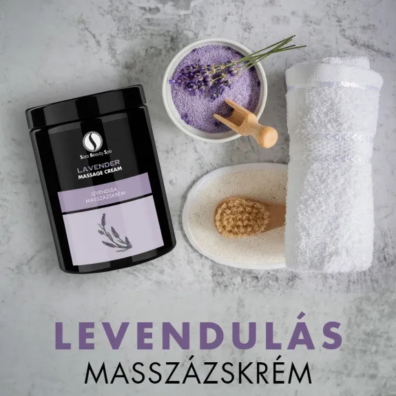 Crema de masaj Lavanda - 1000 ml