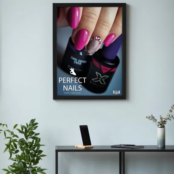Perfect Nails Poster A2 - Pink Nails